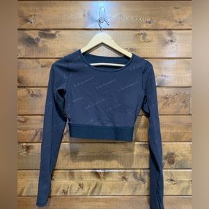 Lululemon Wunder Train Cropped Long Sleeve *Special Edition